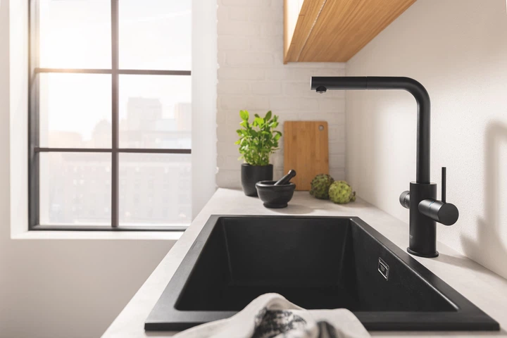 Смеситель кухонный GROHE Blue Pure Minta 30590KF0 с фильтром обратного осмоса ECOSOFT P'ure AquaCalcium Mint (MO67530590KF) - Фото 6 Смеситель кухонный GROHE Blue Pure Minta 30590KF0 с фильтром обратного осмоса ECOSOFT P'ure AquaCalcium Mint (MO67530590KF) - изображение 6