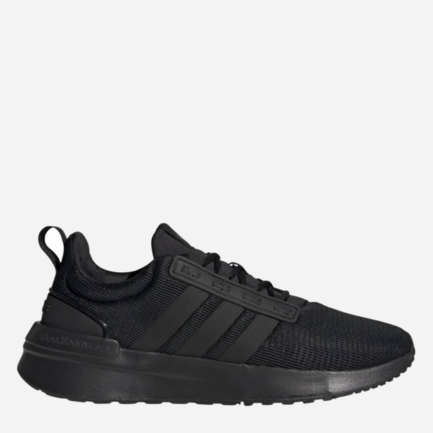 Buty sportowe męskie z siatki na platformie do kostki oddychające adidas Racer Tr21 GX0647 44.5 (10UK) Czarne (4065419306118) - obraz 1