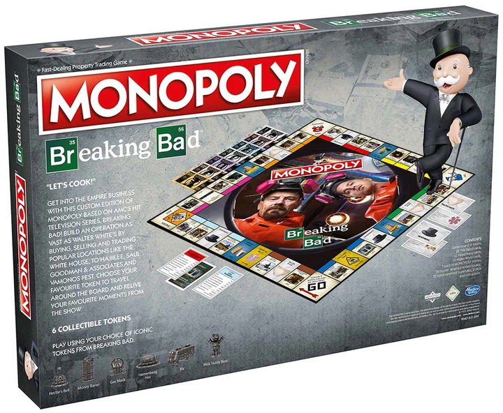 Настільна гра Winning Moves Monopoly: Breaking Bad WM01831-EN1-6 (5053410005726) - зображення 3