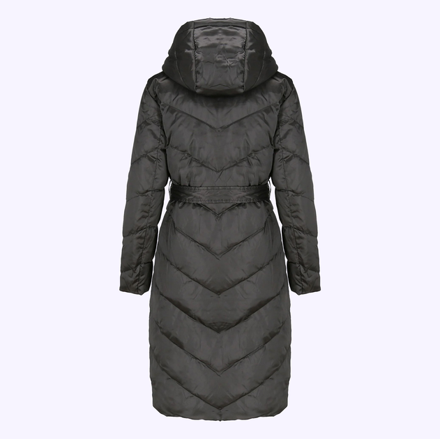 Kurtka puchowa damska zimowa PERSO BLH220044FX XL Czarna (5905080201772) - obraz 6