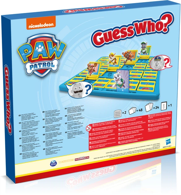 Gra planszowa Winning Moves Guess Who? Paw Patrol WM04175-ML3-6 (5036905057103) - obraz 2