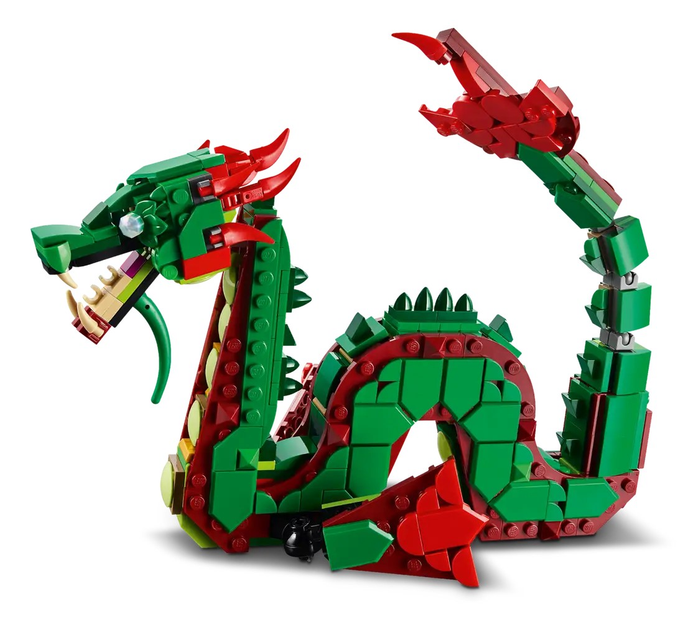 Zestaw klocków LEGO Creator 3 w 1 Średniowieczny smok 715 elementów (31161) - obraz 6