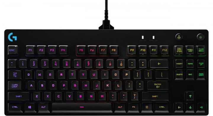 Клавiатура Logitech G Pro Mechanical Gaming USB (920-009392) - зображення 1