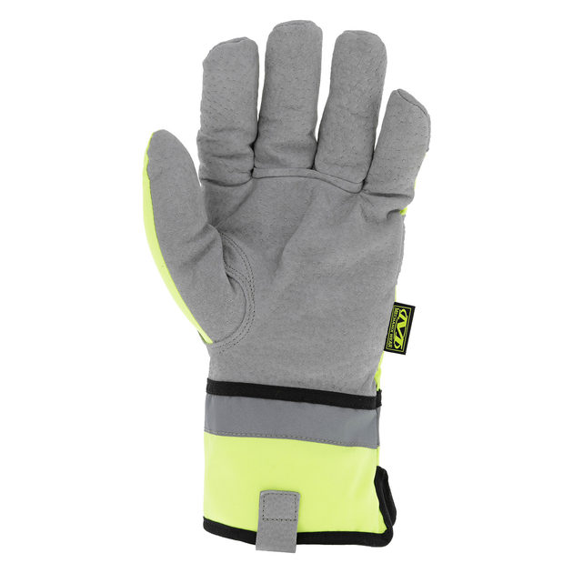 Рукавички тактичні зимові Mechanix Wear Coldwork Hi-Viz Canvas Gauntlet Gloves High-Vis Yellow XL (CWKGLT-91) - изображение 2