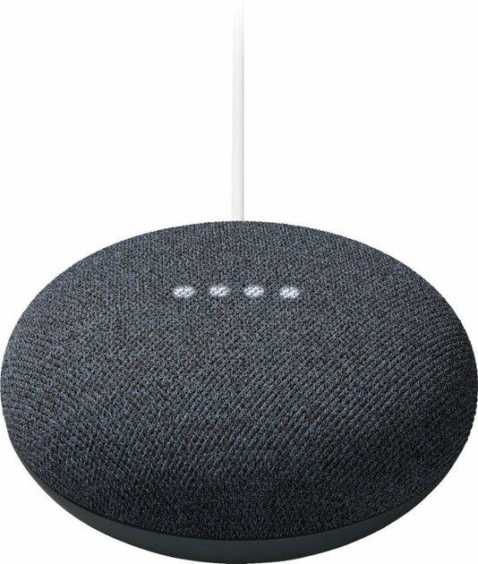 Портативная колонка Google Nest Mini 15W RGB Antrhacite (GA00781-ES) - изображение 1