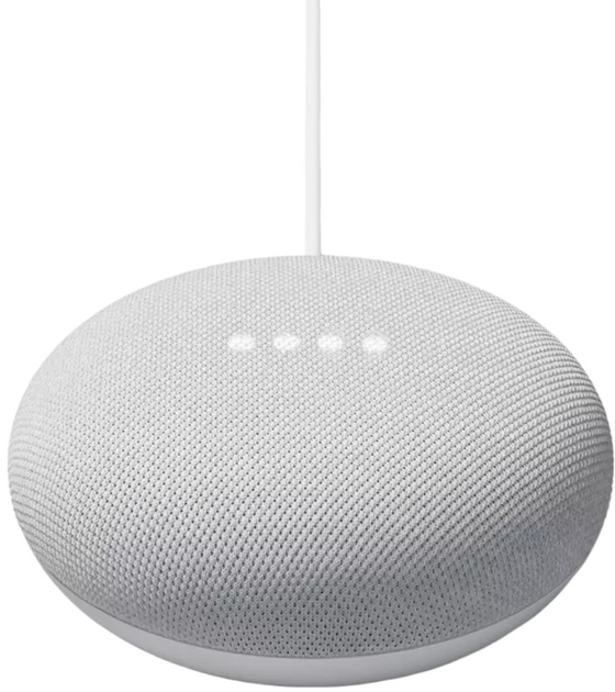 Портативная колонка Google Nest Mini (2 gen.) Chalk (GA00638-ES) - изображение 1