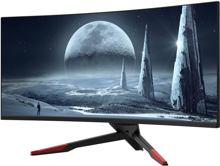 Монитор 34" LC-Power LC-M34-UWQHD-144C WQHD VA 144 Гц Б/В - изображение 4