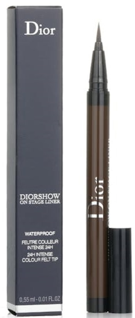 Eyeliner do oczu Dior Diorshow On Stage Wodoodporny 781 Matte Brown 0.55 ml (3348901596091) - obraz 2