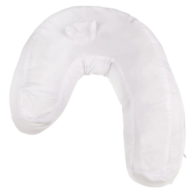 Подушка ортопедическая Supretto Белая пена с памятью 40х50 см для сна на боку (9068-0001) - изображение 2