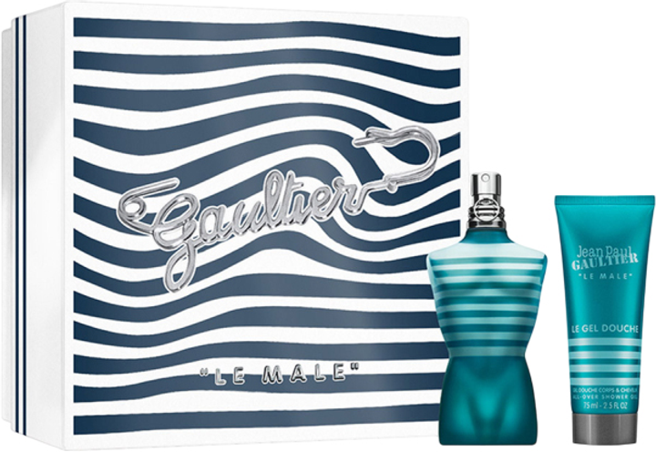 Zestaw prezentowy męski Jean Paul Gaultier Le Male Woda toaletowa 75 ml + Żel pod prysznic 75 ml (8435415091985) - obraz 1