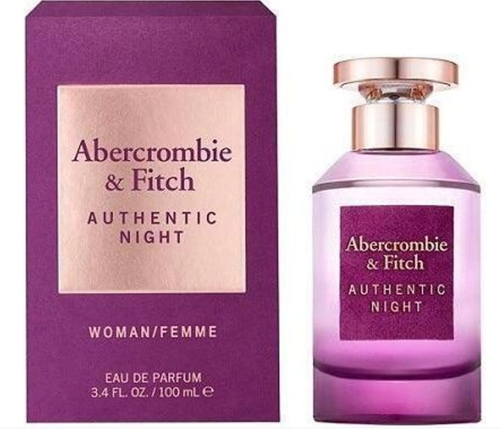 Woda perfumowana dla kobiet Abercrombie & Fitch Authentic Night 50 ml (85715169013) - obraz 2