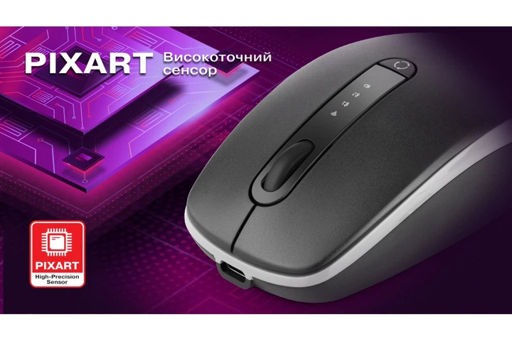 Мышь беспроводная REAL-EL RM-455W Black - изображение 14