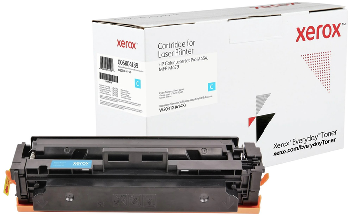 Toner Xerox Everyday do HP 415X (W2031X) Cyan (006R04189) - obraz 1