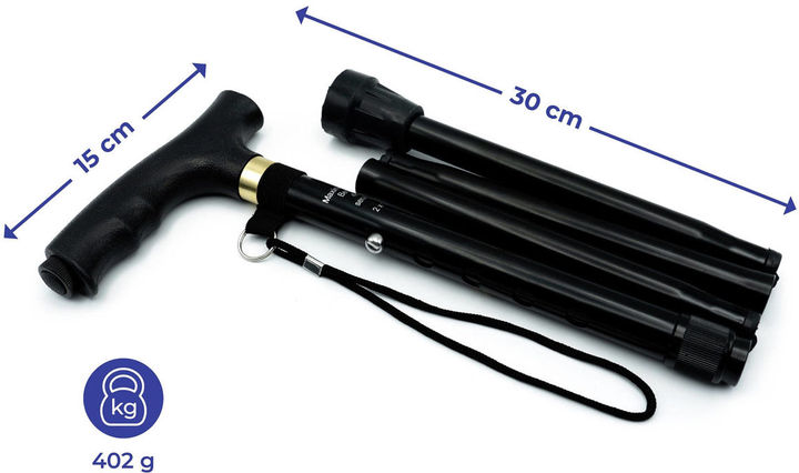 Laska Maximex regulowana aluminiowa z funkcją LED (4260029367591) - obraz 6