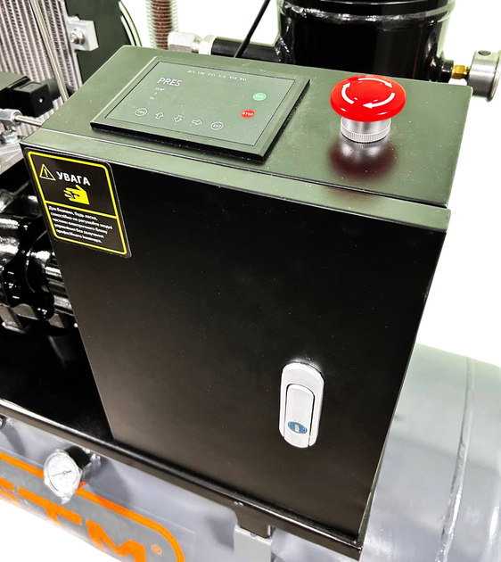 Компрессор винтовой GTM 100 л 350 л/мин 3 кВт 8 бар 380 В (DLG3V 380) - изображение 4