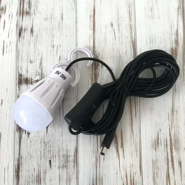 Потужний ліхтар на сонячній батареї та повербанком GS-540 Радіо MP3 Bluetooth та 3 лампочки - зображення 6