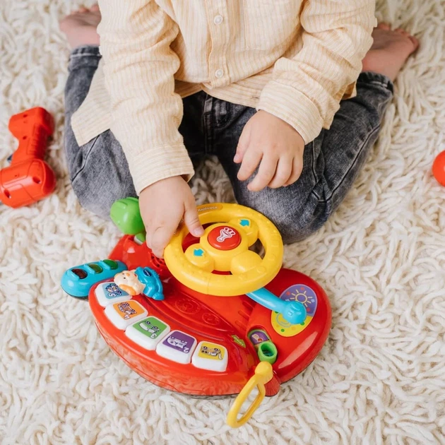 Кермо навчальне Vtech Trefl Маленький гонщик (5900511604825) - Фото 2 Кермо навчальне Vtech Trefl Маленький гонщик (5900511604825) - зображення 2