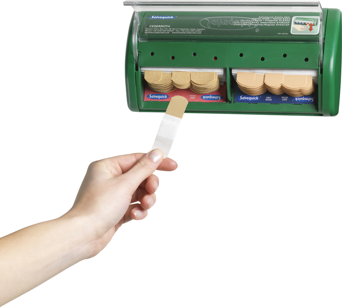 Диспенсер Salvequick Plaster Dispenser із текстильними пластирами (7310614907002) - зображення 4