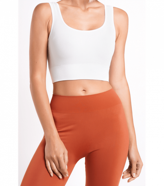 Привабливий і комфортний еластичний топ в рубчик TOP RIB - Giulia - TOP RIB - S/M - White - Фото 1 Привабливий і комфортний еластичний топ в рубчик TOP RIB - Giulia - TOP RIB - S/M - White - зображення 1