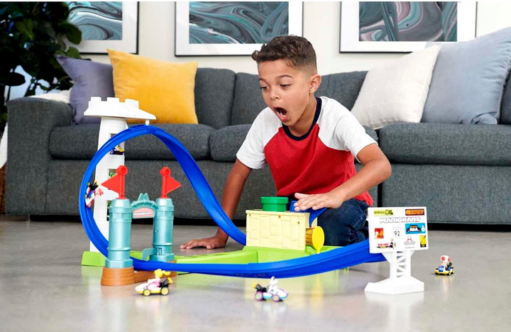 Zestaw do zabawy Hot Wheels Mario Kart Circuit Slam Race Track (0194735050659) - obraz 6
