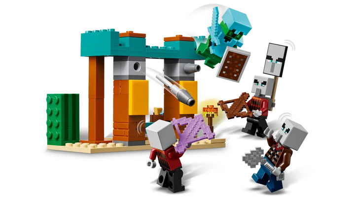 Конструктор LEGO Minecraft Пустельний патруль розбійника 105 елементів (21267) - зображення 4
