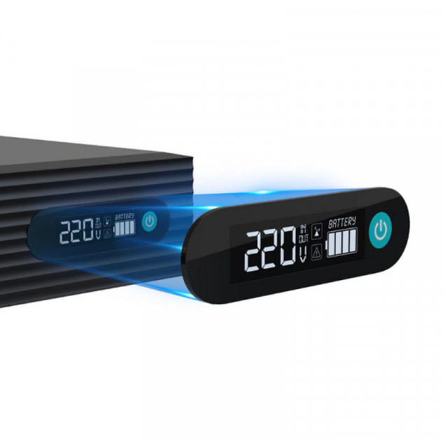 Джерело безперебійного живлення для роутерів Marsriva KP7 DC UPS 10xDC+PoE OUT 9V/12V 100W 24000mAh 76.8Wh LiFePo4 Black (KP7_MARSRIVA) - зображення 5
