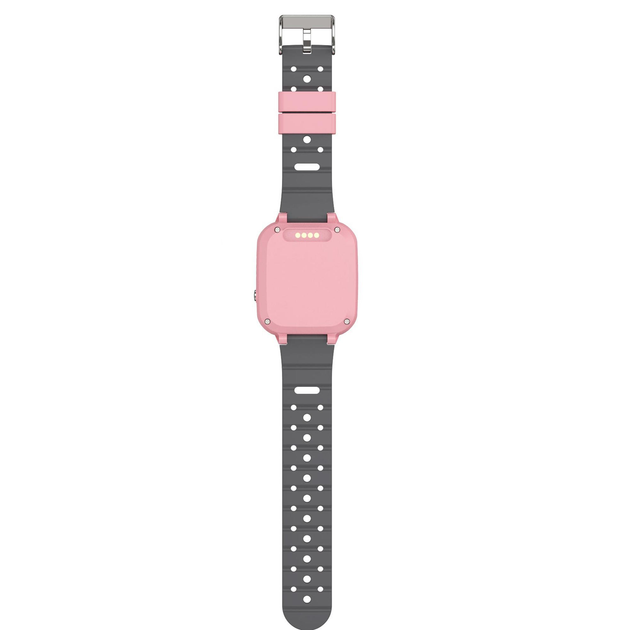 Детские умные смарт часы c GPS Smart baby watch Q20 с камерой прослушкой сим картой Розовый - изображение 3
