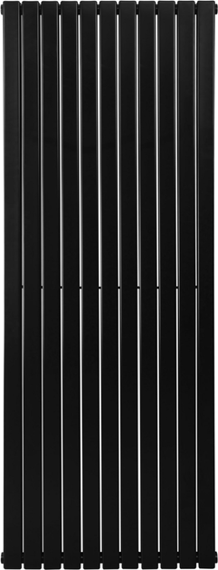 Радиатор BETATHERM Blende 614x2000x55 мм вертикальный Ral 9005M - изображение 1