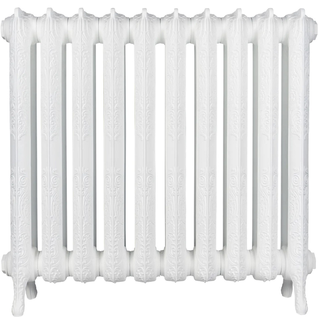 Радиатор из чугуна Warm Well Retrox 760/180 10 секций Ral 9016М - изображение 1