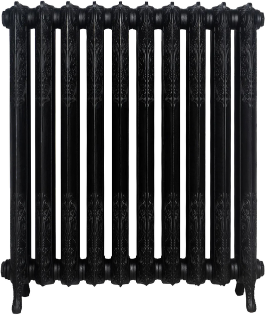 Радиатор из чугуна Warm Well Retrox 960/180 10 секций Ral 9005М - изображение 1