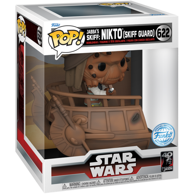 Фігурка Funko POP Deluxe Star Wars Nikto Skiff Guard 16 см (889698744393) - зображення 1