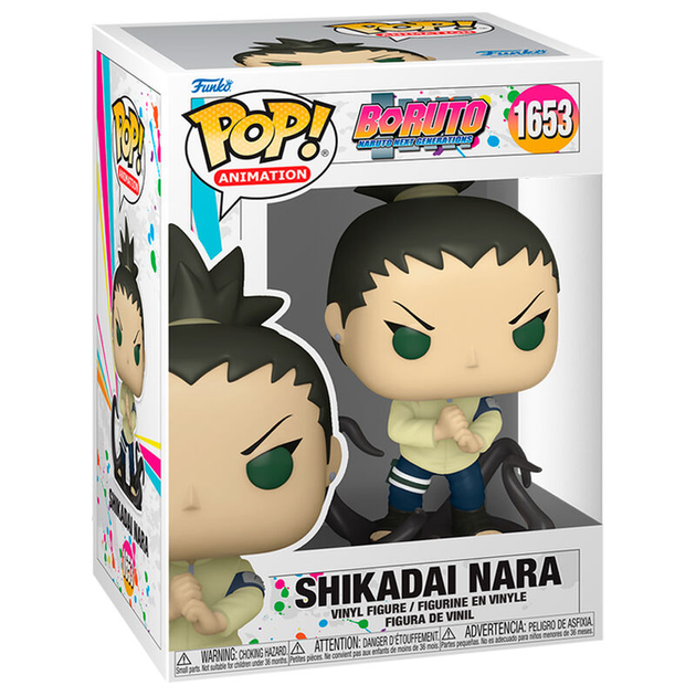 Figurka Funko POP Boruto Shikadai Nara 9 cm (889698756006) - obraz 1