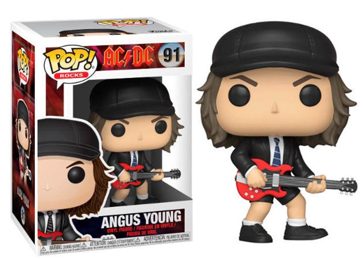 Figurka Funko POP AC DC Angus Young 9 cm (889698363181) - obraz 1