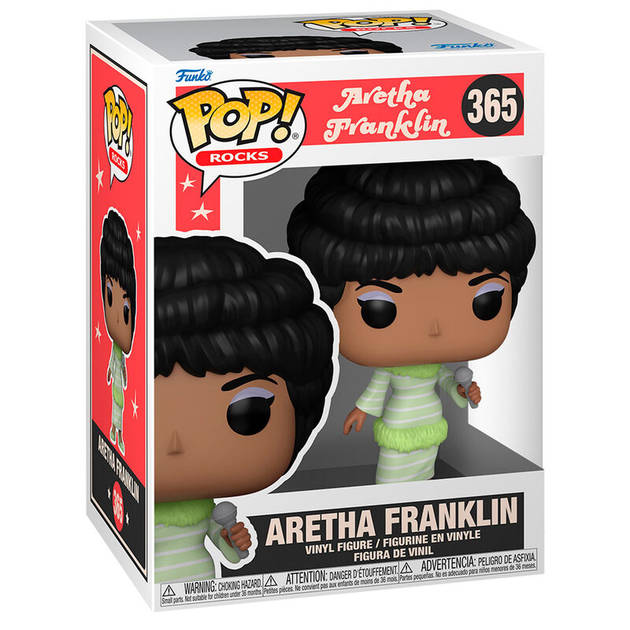 Figurka Funko POP Aretha Franklin 9 cm (889698674522) - obraz 1