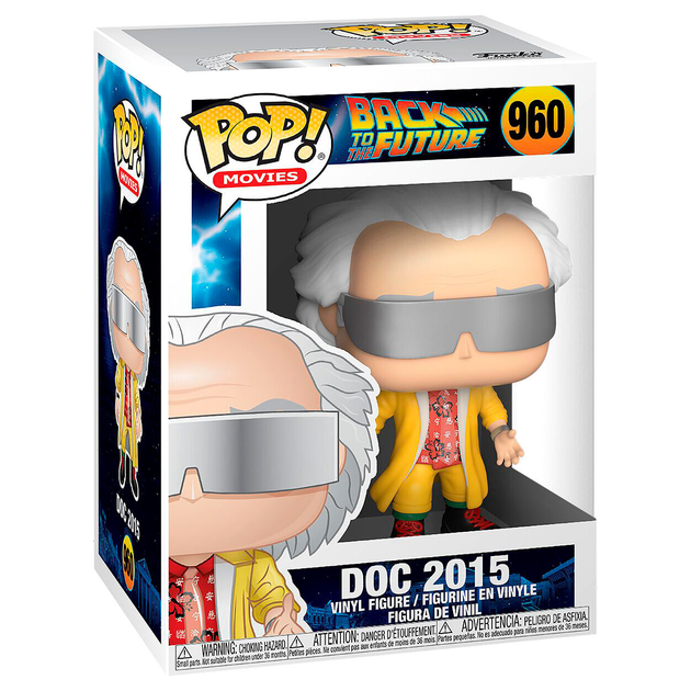 Figurka Funko POP Powrót do przyszłości Dok 2015 9 cm (889698469159) - obraz 1