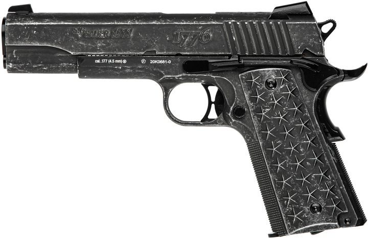 Пістолет пневматичний Sig Sauer Air 1911 «We The People» Blowback кал. 4.5 мм (1003292) - зображення 1