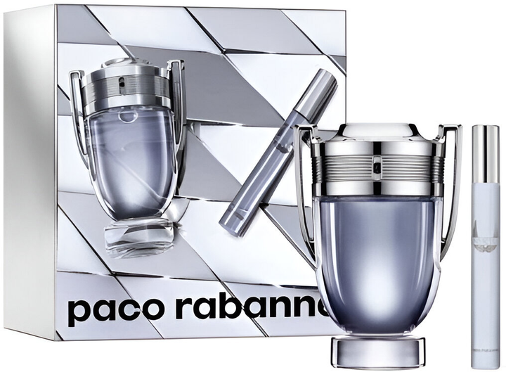 Zestaw dla mężczyzn Paco Rabanne Invictus Woda toaletowa 100 ml + Woda toaletowa 20 ml (3349668604258) - obraz 1