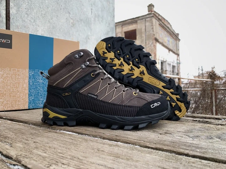 Черевики чоловічі CMP Rigel Mid Trekking Shoe Wp (3Q12947-Q906) Коричневий 42 - зображення 10