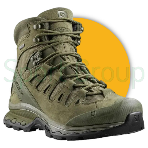 Черевики тактичні Salomon Quest 4D GTX Forces 2 Ranger Green (зелений) UK 15/EU 51 - зображення 2