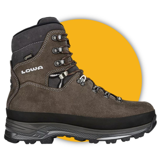 Зимові тактичні черевики Lowa Elbrus Superwarm GTX Slate (010666-0997) коричневий UK 14.5/EU 50.5 - зображення 2