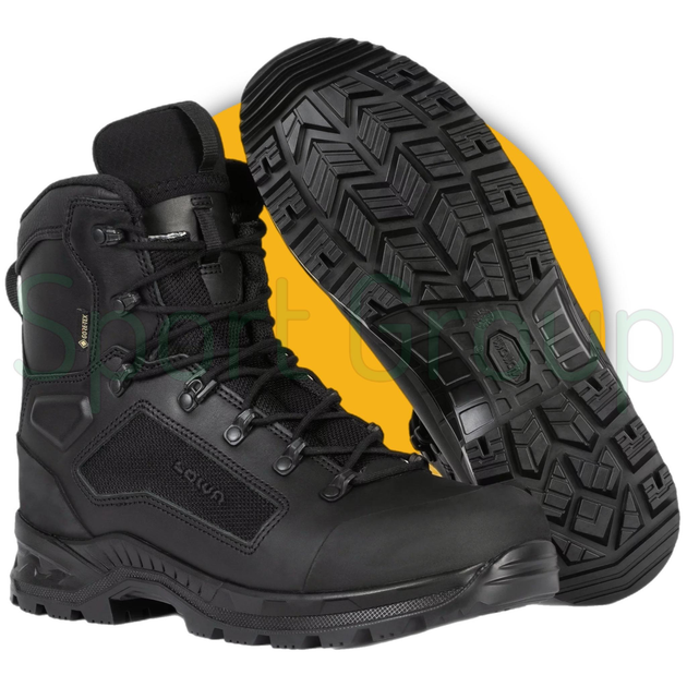 Черевики тактичні Lowa Breacher GTX Mid (210224-0999) черный UK 15/EU 51 - зображення 2