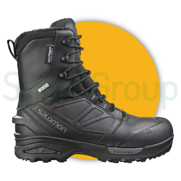 Ботинки тактические Salomon Toundra Forces CSWP (L40165000) Черный UK 12/EU 47 - изображение 2