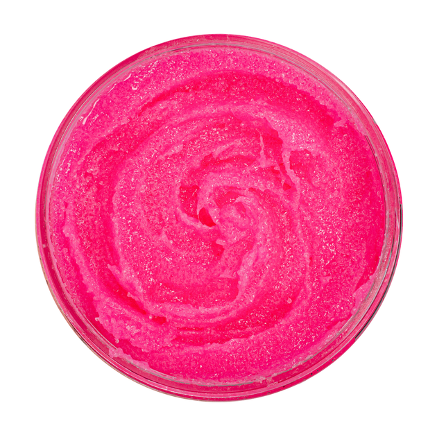 Cкраб жуйка для тіла Top Beauty Barbie з ароматом малини, 250 мл - изображение 3