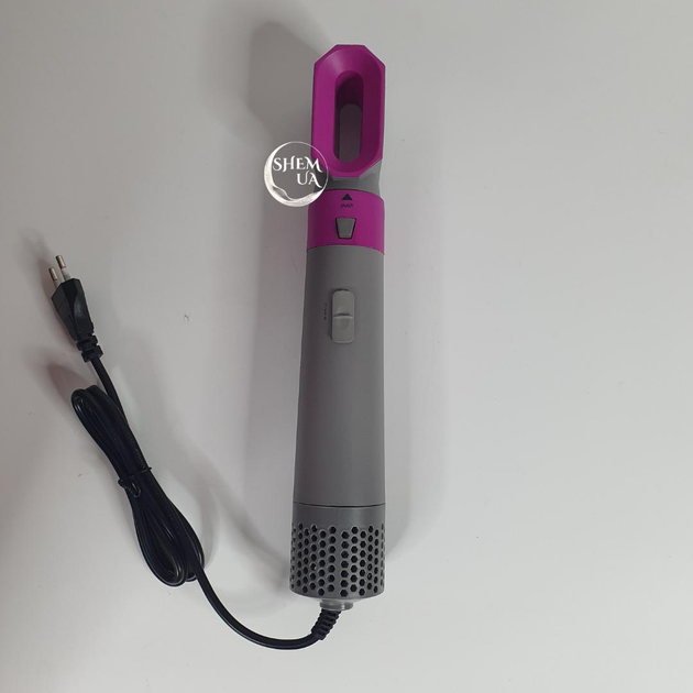 Стайлер фен-щетка Hot AIR Styler 1000 Вт с насадками для укладки и сушки волос MD-931 - изображение 6