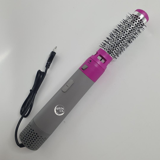 Стайлер фен-щетка Hot AIR Styler 1000 Вт с насадками для укладки и сушки волос MD-931 - изображение 7