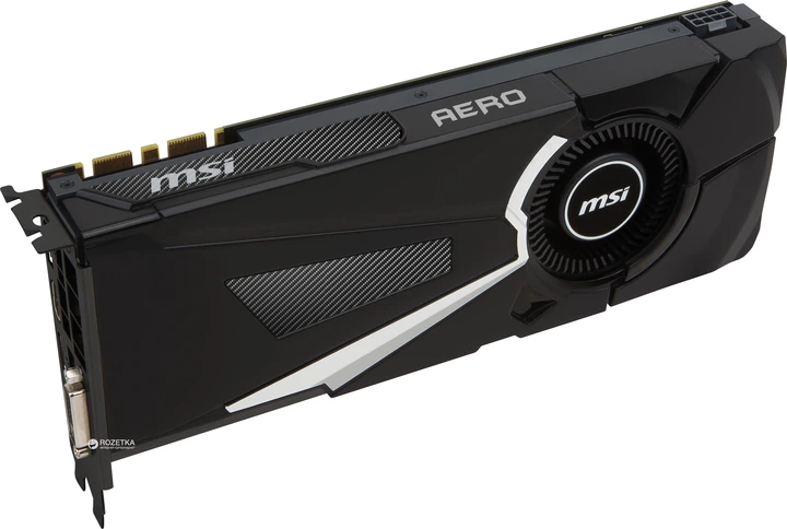 GTX1080 MSI AERO 8GB グラフィックボード Видеокарта MSI PCI-Ex GeForce GTX 1080 AERO OC 8GB GDDR5X (256bit