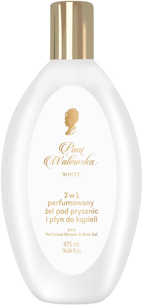 Perfumowany żel pod prysznic Miraculum Pani Walewska White 2 w 1 475 ml (5900793054158) - obraz 1