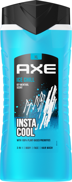 Гель для душу Axe Ice Chill 400 мл (8717163648667) - зображення 1