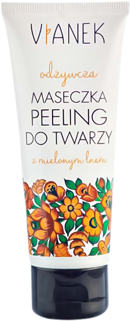 Maseczka peeling do twarzy Vianek odżywcza 75 ml (5902249010121) - obraz 1