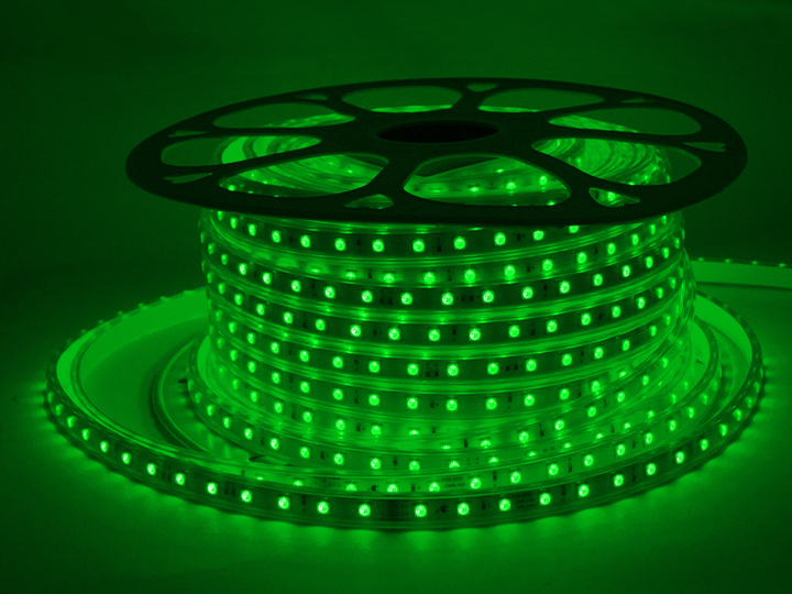 Светодиодная лента 1 м AVT SMD5050 60 LED 15x7 мм 220В 8Вт IP65 RGB - изображение 4